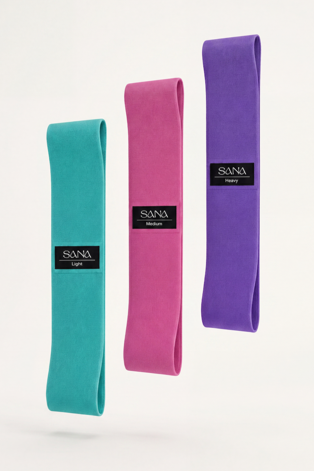 Pilates-Widerstandsbänder – 3er-Pack