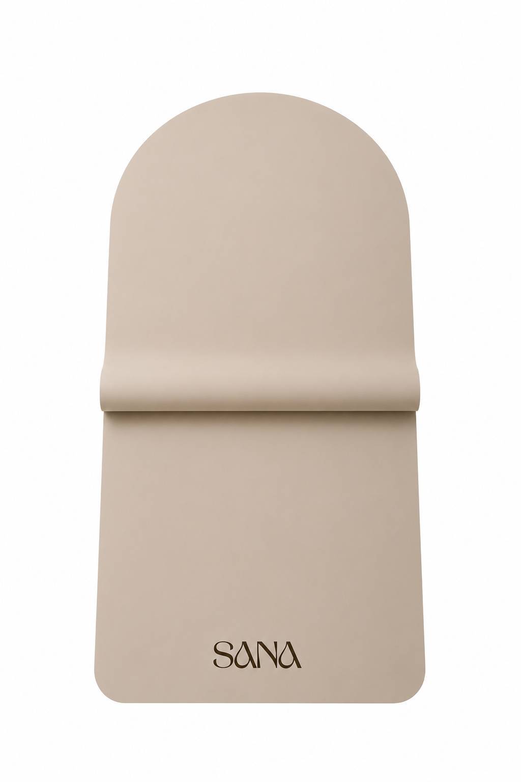 Tapis de Pilates Grip arrondi beige