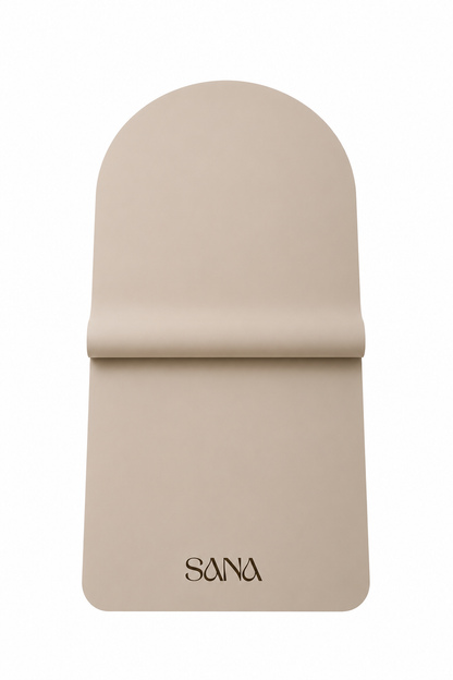 Tapis de Pilates Grip arrondi beige