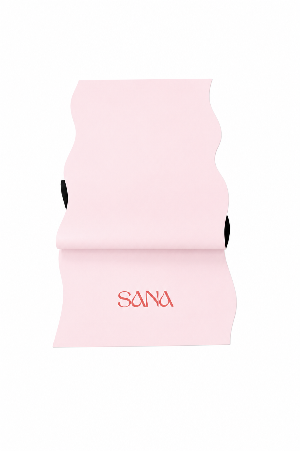 Tapis de pilates ondulé Rose