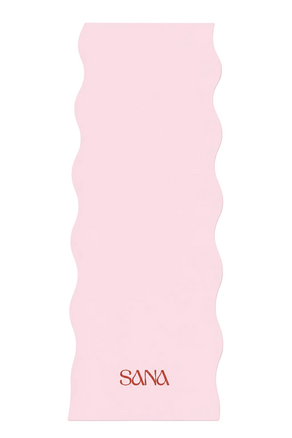 Tapis de pilates ondulé Rose