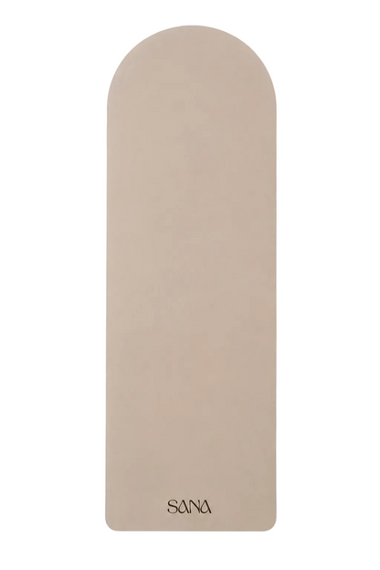 Tapis de Pilates Grip arrondi beige